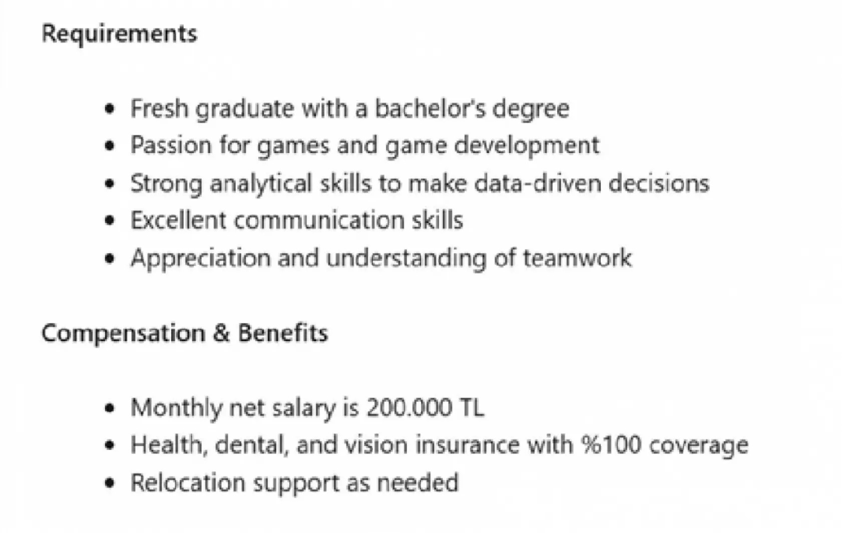 Yok artık dedirten ilan: Yeni mezun arıyorlar, maaş 200 bin TL!