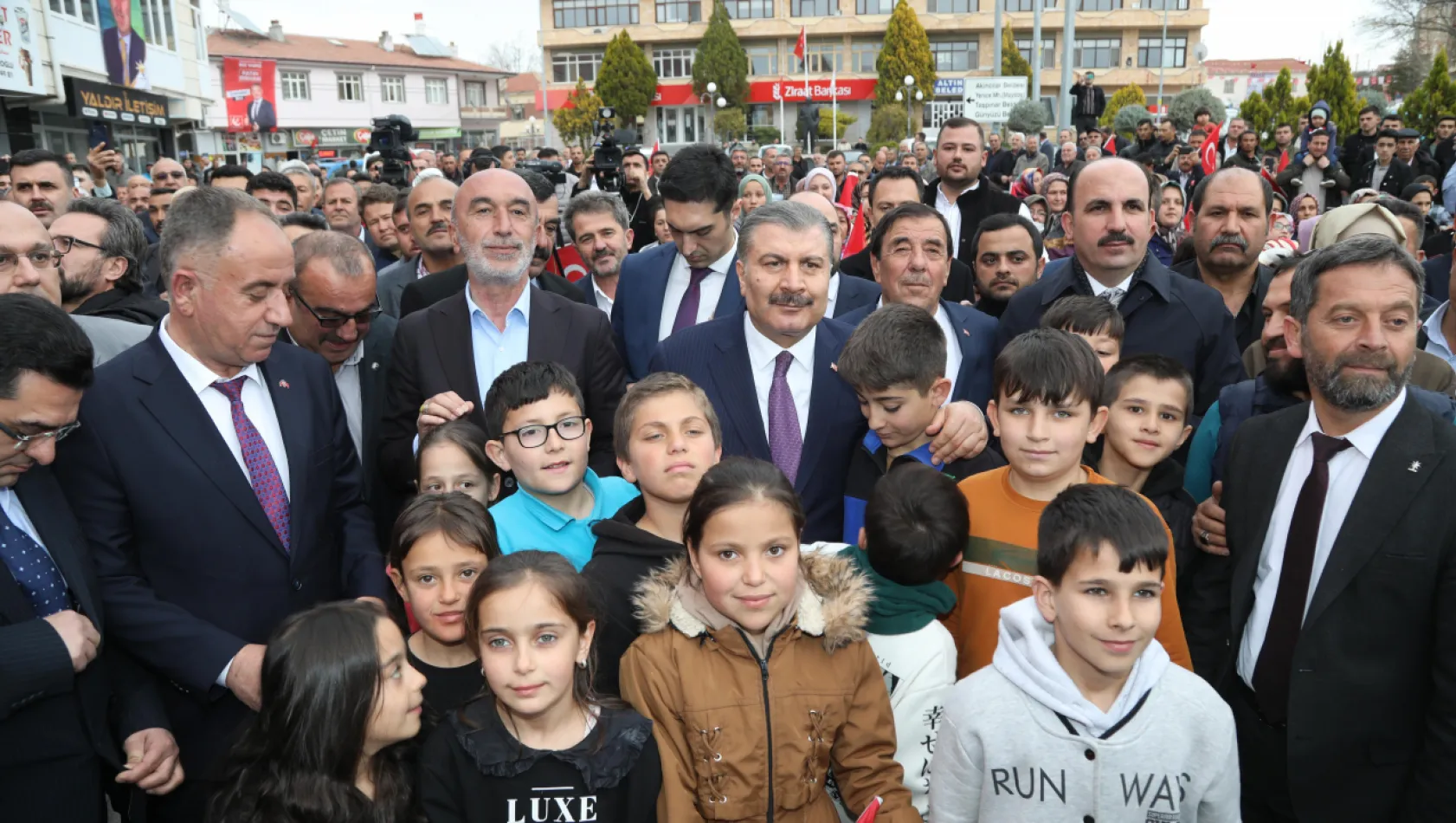 Altınekin Şehir Konağı'nın Temeli Bakan Koca'nın Katılımıyla Atıldı