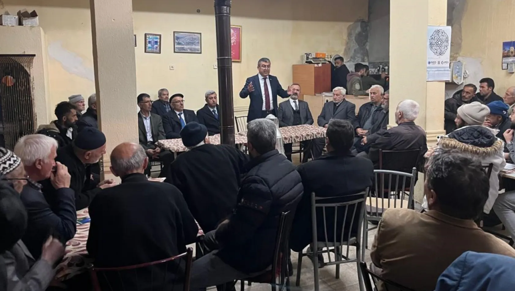 Hadim ve Taşkent'i Ziyaret Eden Hasan Ekici: Ahmet Davutoğlu'na Vefamızı Gösterelim