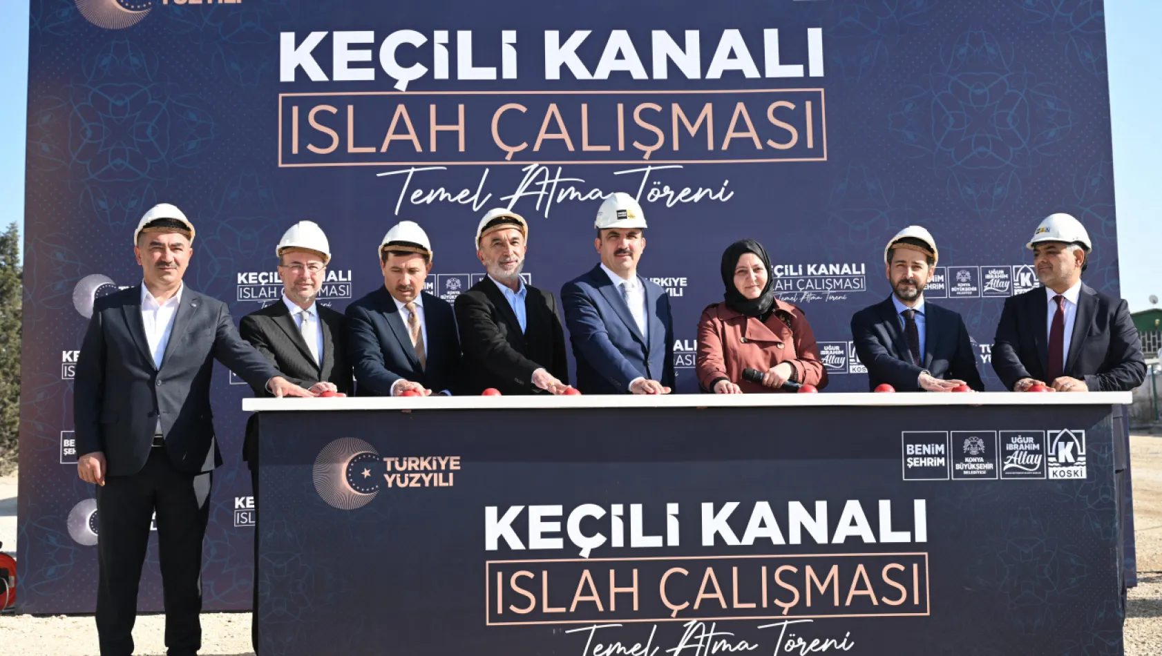 Konya Büyükşehir Belediyesi Keçili Kanalı Islah Projesi'ne Başladı