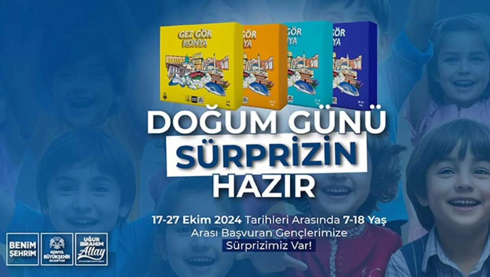 Konya Büyükşehir'den Gençlere Doğum Günü Sürprizi