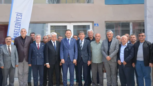 CHP'den, Hüyük belediyesine hayırlı olsun ziyareti