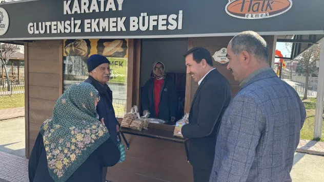 Karatay Belediye Başkanı Hasan Kılca ve AK Parti İlçe Başkanı Mehmet Genç, Seçim Çalışmalarına Devam Ediyor