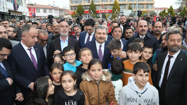 Altınekin Şehir Konağı'nın Temeli Bakan Koca'nın Katılımıyla Atıldı