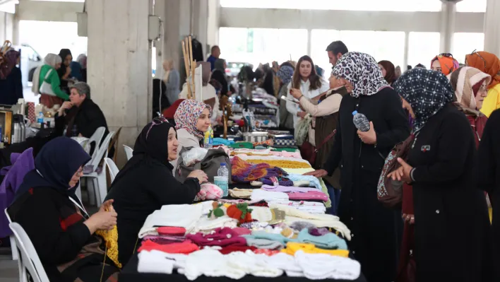 KOMEK Pazarı Anneler Günü Etkinliği Kadın Kursiyerlerin Ekonomisine Destek Oldu