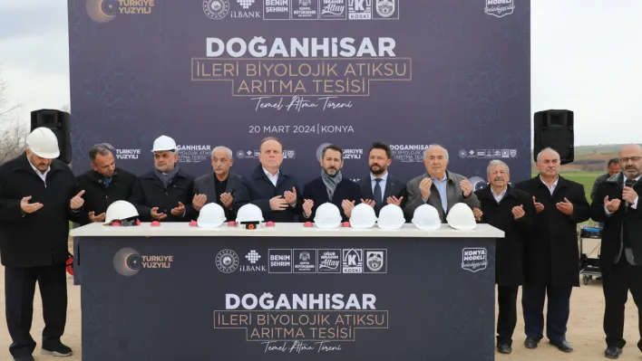 Konya Büyükşehir Doğanhisar'a İleri Biyolojik Atık Su Arıtma Tesisi Kazandıracak