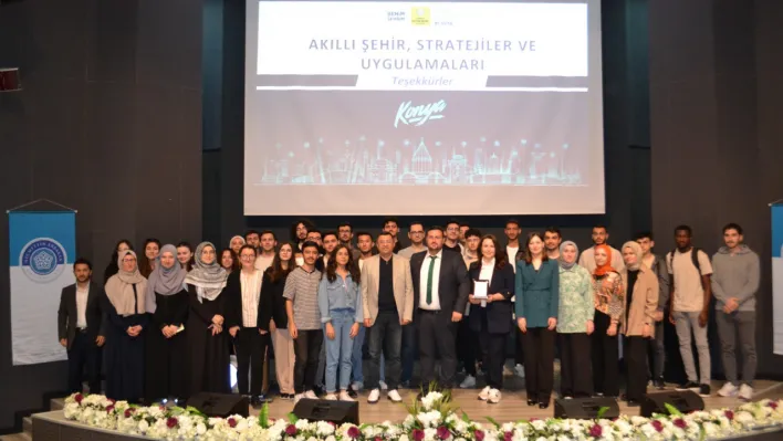 Konya Büyükşehir, NEÜ Mühendislik Öğrencilerine 'Akıllı Şehir, Stratejiler ve Uygulamaları'nı Anlattı