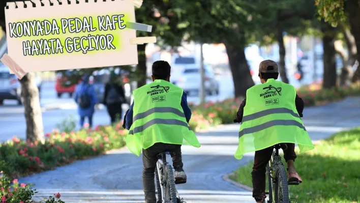 Konya'da Pedal Kafe Hayata Geçiyor: Bisiklet Şehri Yeni Bir Adım Atıyor!