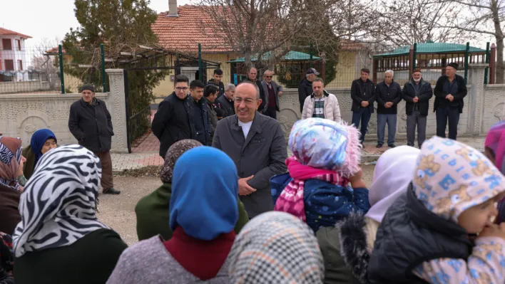 Meram Belediye Başkanı Mustafa Kavuş, Mahalle Ziyaretleriyle Hemşehrileriyle Buluşuyor