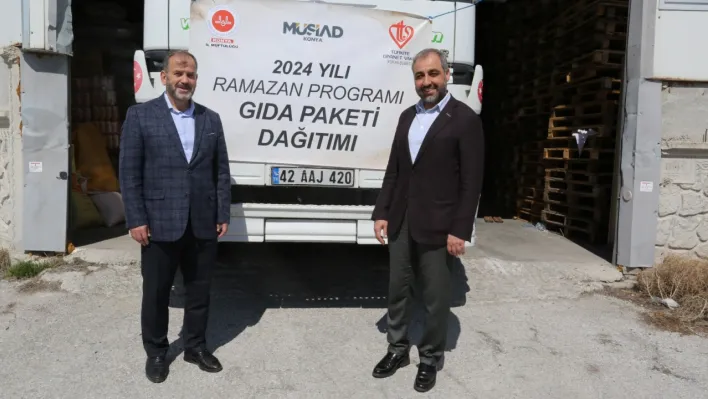 Müsiad Konya Ve Türkiye Diyanet Vakfı'ndan Ortak Yardım Eli