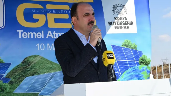 Seydişehir'de 1 MW Güneş Enerjisi Santrali Projesinin Temeli Atıldı