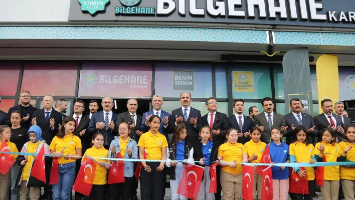 Ticaret Bakanı Bolat  Karapınar'da Bilgehane ve Lise Medeniyet Akademisi'nin Açılışını Yaptı