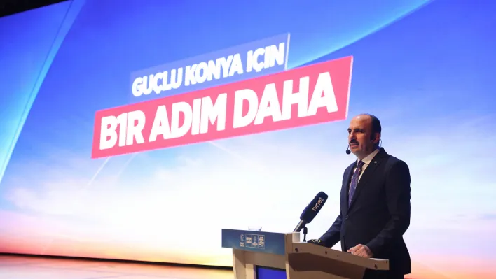 Uğur İbrahim Altay, 'Güçlü Konya İçin Bir Adım Daha' Programında 5 Yıllık Hizmet Bilançosunu Paylaştı